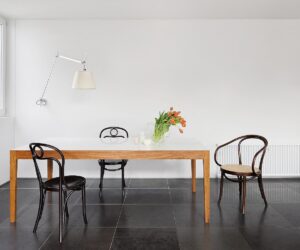 Corian Dining Table. Seats 8 - Steffen Welsch Architects
