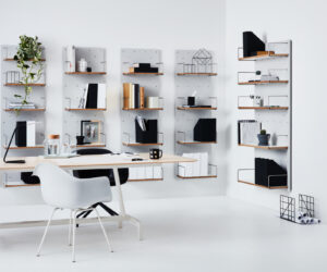 Wanda Shelving System by Cantilever Interiors Library