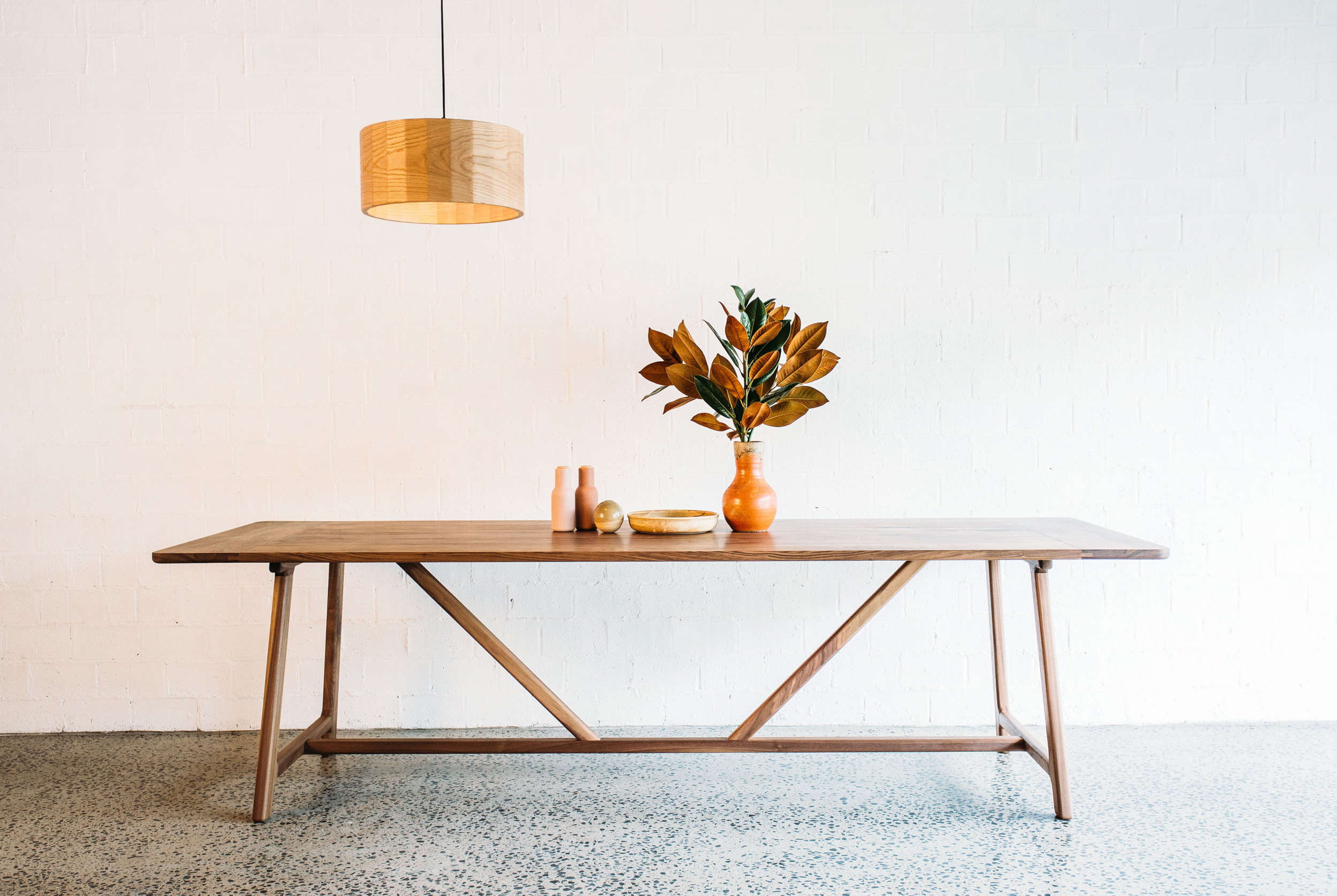 Tate Dining Table Green Magazine