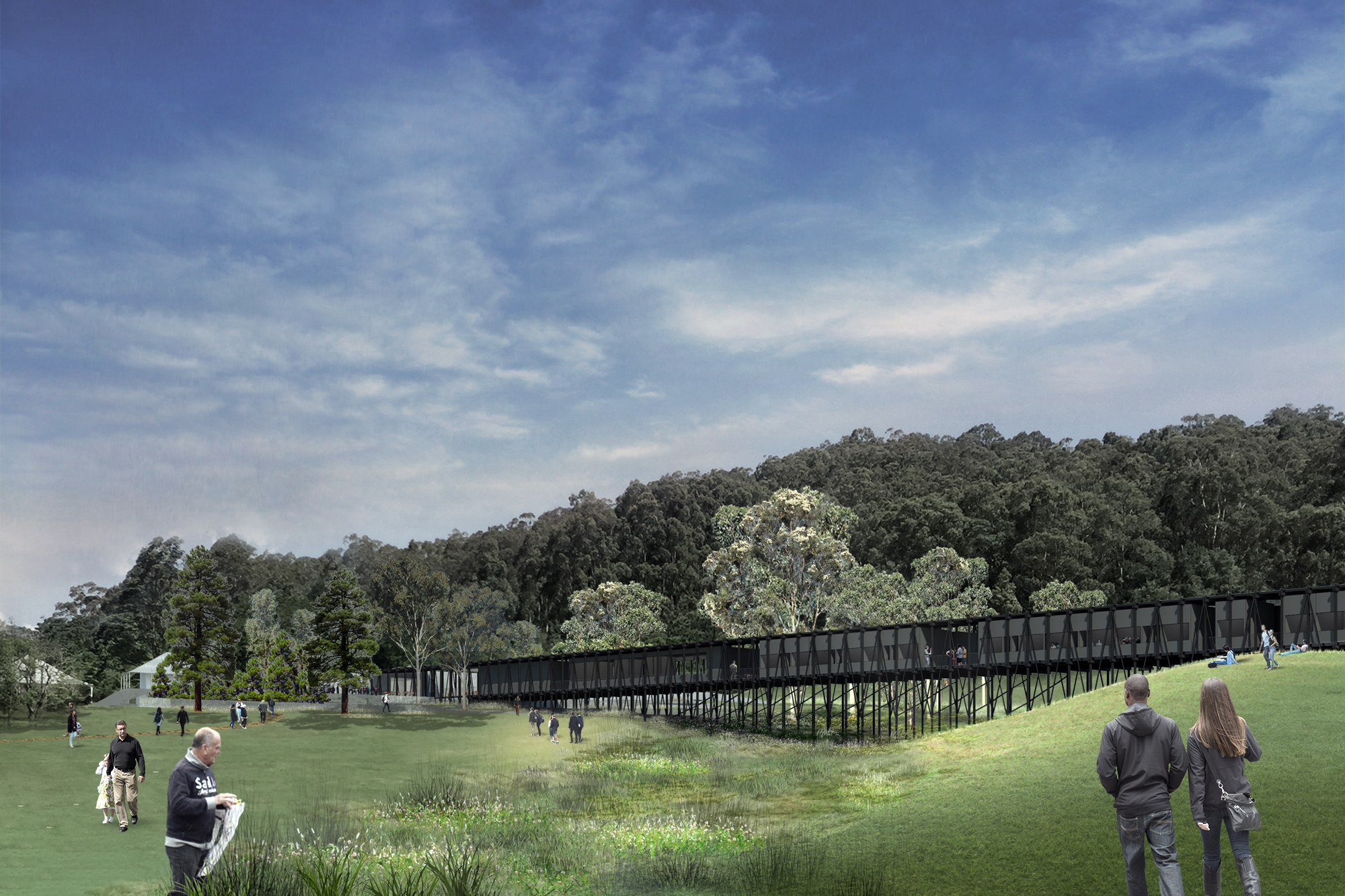 Kerstin Thompson Architects design for Bundanon Trust Masterplan