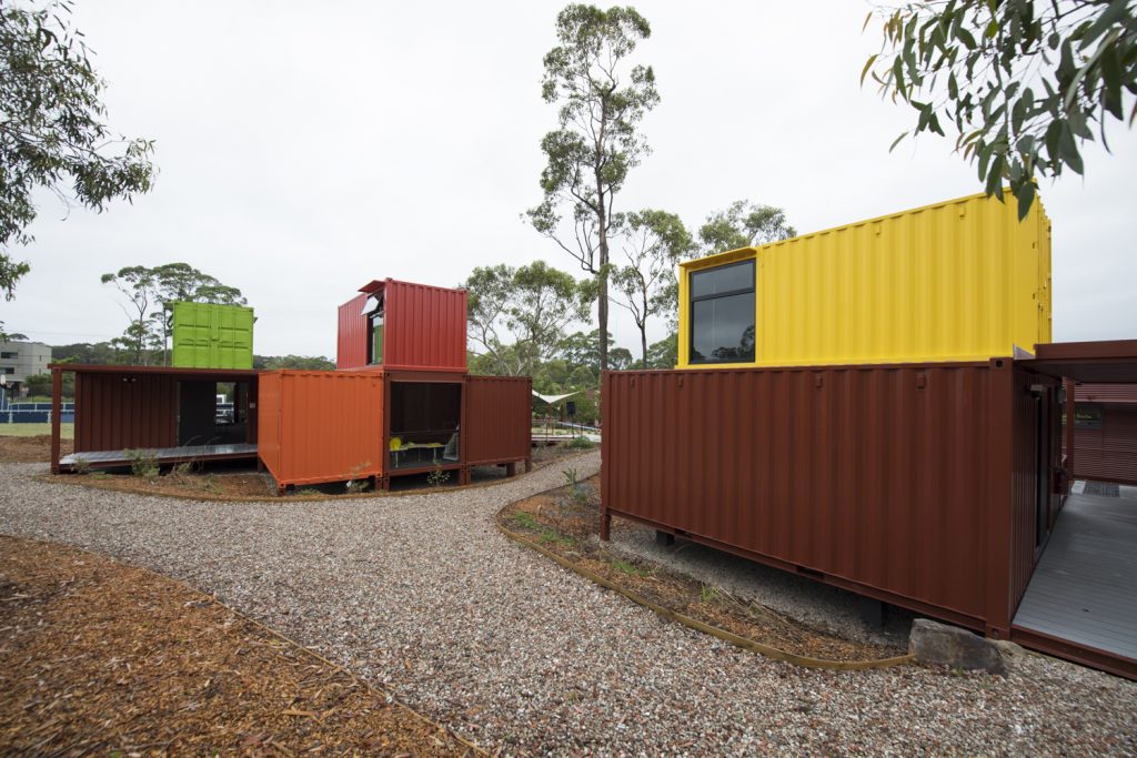 Converted shipping container classrooms open in Sydney Green Magazine