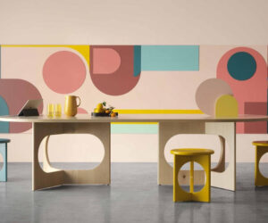 Brad Nicholls design studio Victoria Archie dining table design