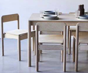 SoWatt Plonk Dining Chair Plywood Timber Oak Natural Australian Made