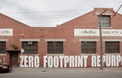 Zero Footprint Repurposing, Photo by Sean Fennessy
