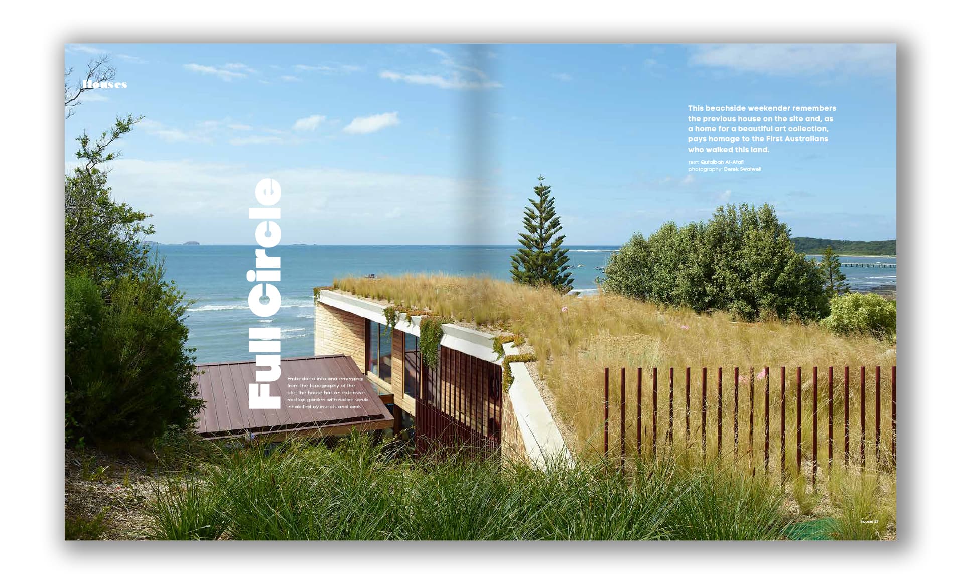 green magazine issue 86—house feature—full circle