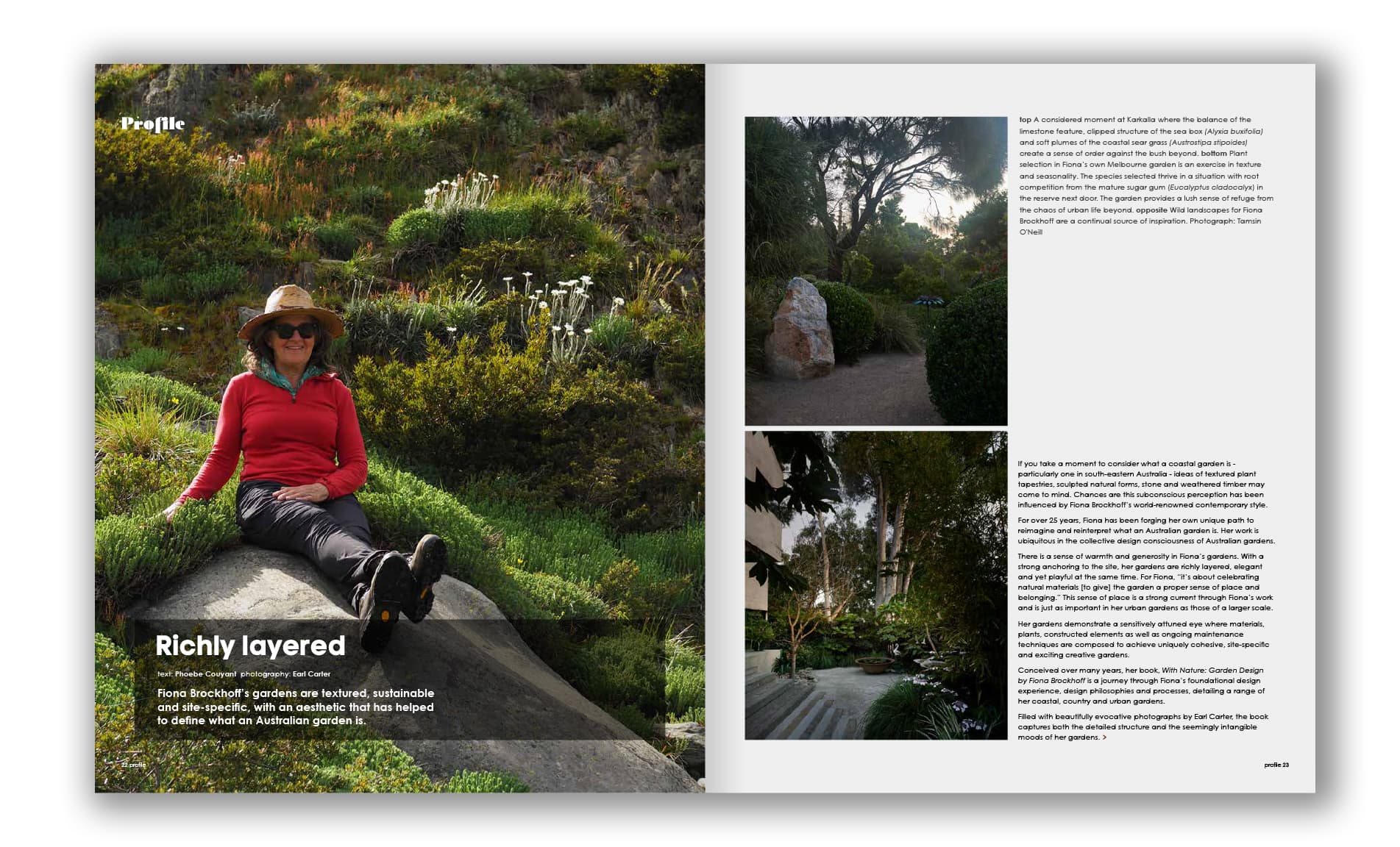 green magazine issue 86—profile Fiona Brockhoff