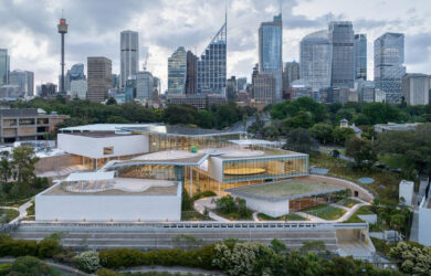 AGNSW new SANAA-designed building, 2022, photo-Iwan Baan