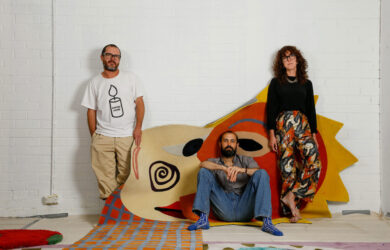 (L - R) Alex Cleary, Brendan Huntley, Georgie Cleary. Image courtesy of Alpha60