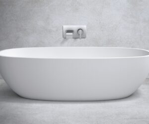 Sublime Bath in Diamond White