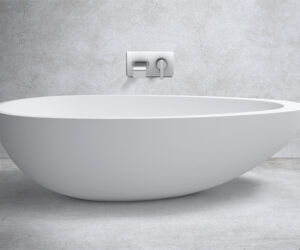 Reflection Bath in Diamond White