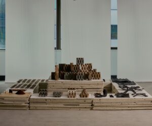 Material Matters 02 Exhibition - Coffee grounds building blocks - Photos: Matt McQuiggan