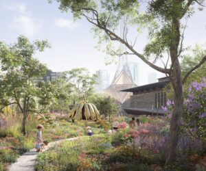 Laak Boorndap_garden being built in Melbourne Arts Precinct_Melbourne Arts Precinct Transformation_Render 8_Supplied by MAP Co