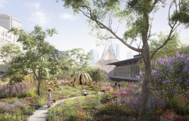 Laak Boorndap_garden being built in Melbourne Arts Precinct_Melbourne Arts Precinct Transformation_Render 8_Supplied by MAP Co