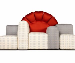 Gaetano Pesce for Cassina Sunset in New York Sofa 1980. Photograph Ryan Hernandez