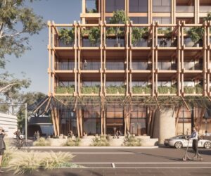 MODEL on Johnston - Melbourne’s tallest mass timber residential building.