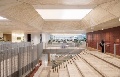 Sustainable Office Commercial BNE CBD Five Mile Radius Black Lash. Photo: David Chatfield