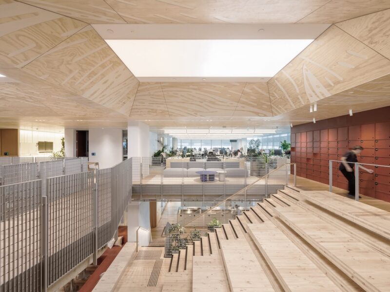 Sustainable Office Commercial BNE CBD Five Mile Radius Black Lash. Photo: David Chatfield