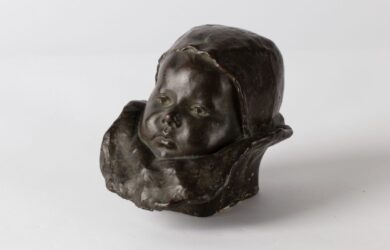 James W R Linton - not titled [head of a baby] n.d.