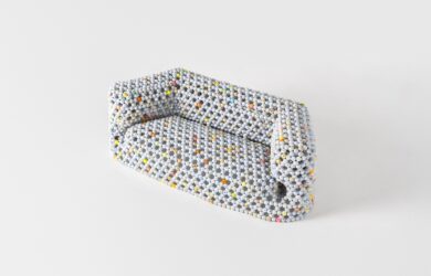 2025 MAKE Award: Jake Rollins - Golf Ball Sofa (Photo: Connor Patterson)