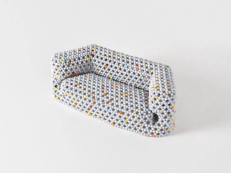 2025 MAKE Award: Jake Rollins - Golf Ball Sofa (Photo: Connor Patterson)