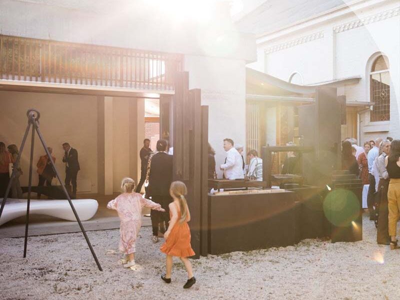 Design Tasmania Courtyard and Gallery One. Photo Melanie Kate Creative